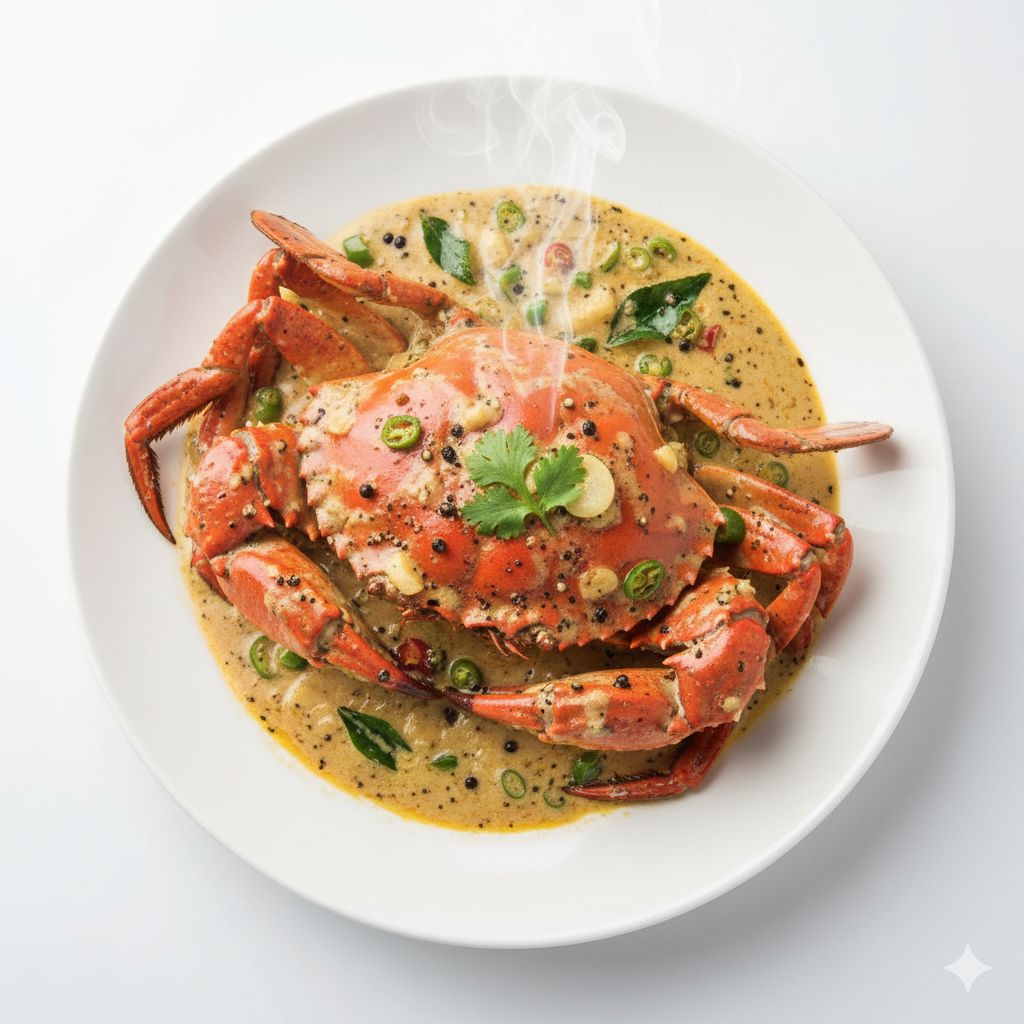 Butter Pepper Crab