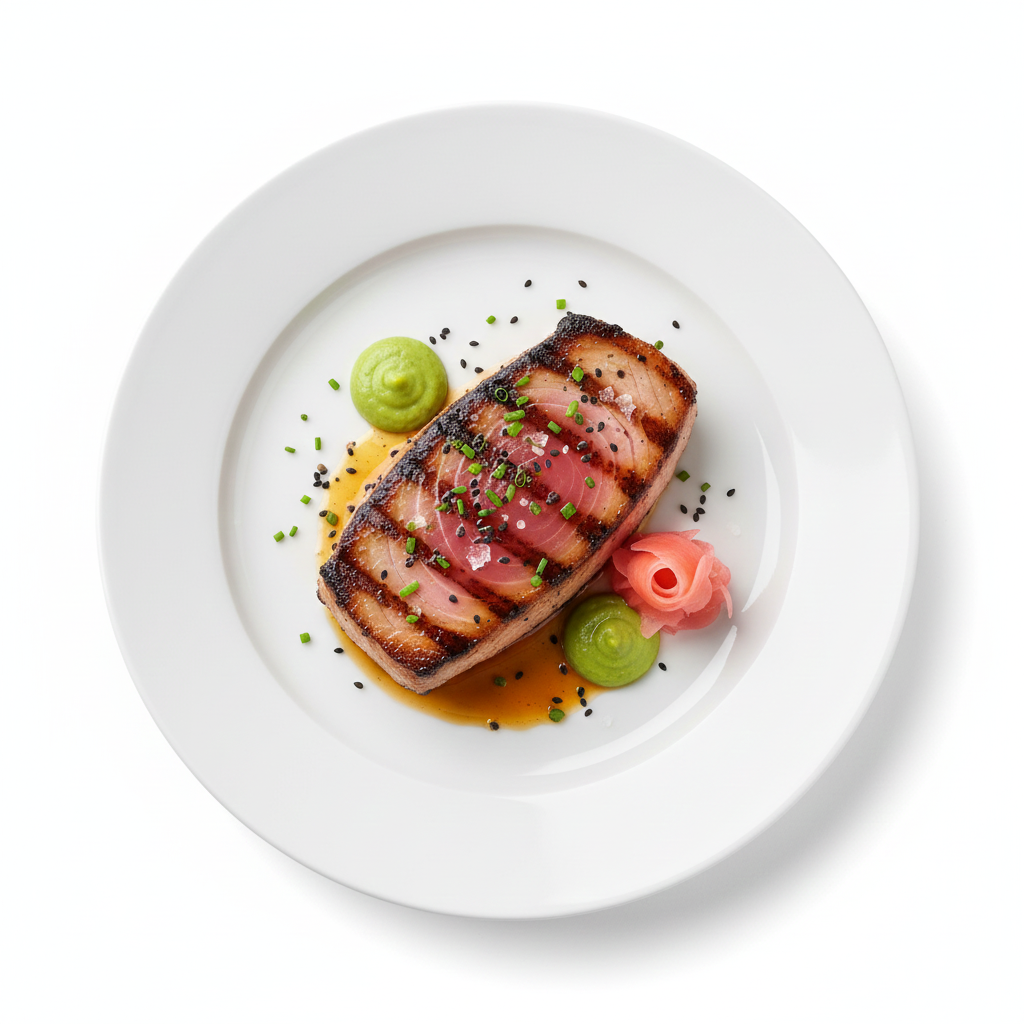 Seared Yellowfin Tuna Steak
